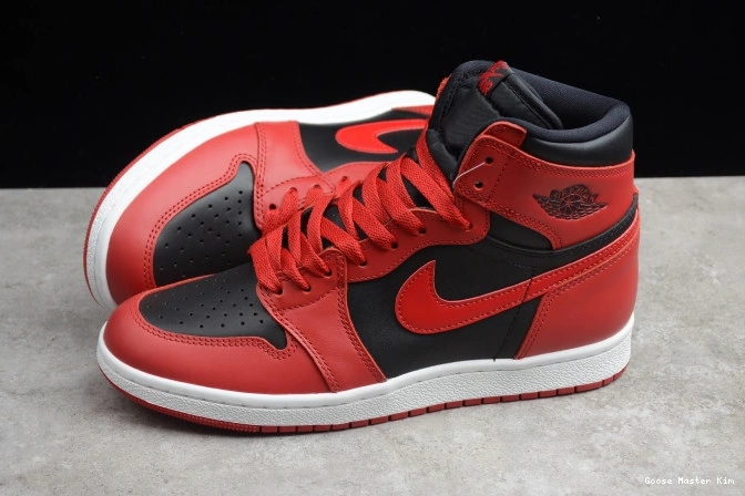 Jordan High Red Air 1 BQ4422-600 Varsity 85 0531